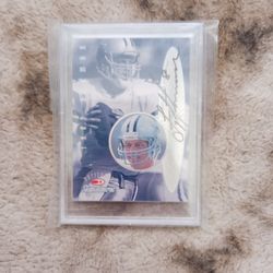 Troy Aikman Auto 