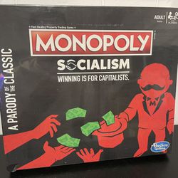 Monopoly Socialism 2018 Hasbro ‘Winning is for Capitalists’ Parody Game Complete
