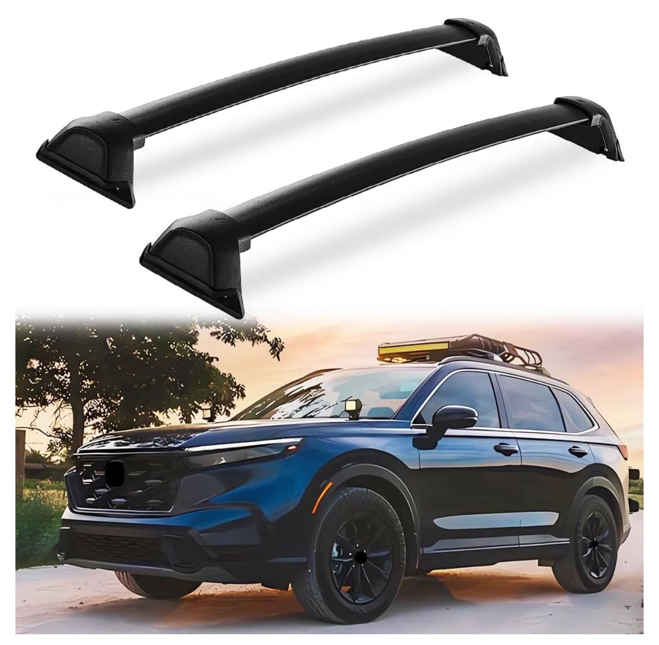 Roof Rack Cross Bars for Honda CRV CR-V Hybrid 2023 2024 2025,Aluminum Cargo Carrier Luggage Rack Rails Rooftop