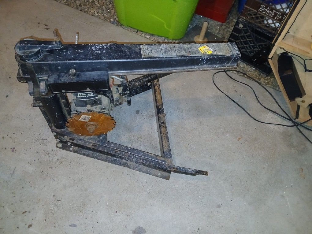 Craftsman Redial Arm Saw 