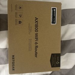 Netgear AX1800 Wifi 6 Router Open Box