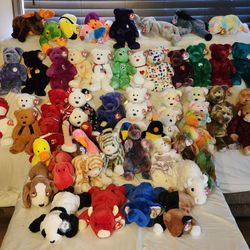 Beanie baby collection.