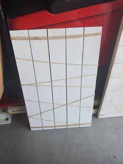 White Wooden Board