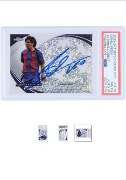 Rookie Lionel Messi Debut Star Tradin Card