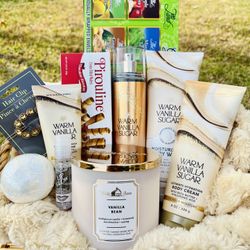 Bath and Body Works gift basket