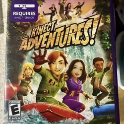 XBOX 360 KINECT ADVENTURES (Used) - Required to have a Kinect device