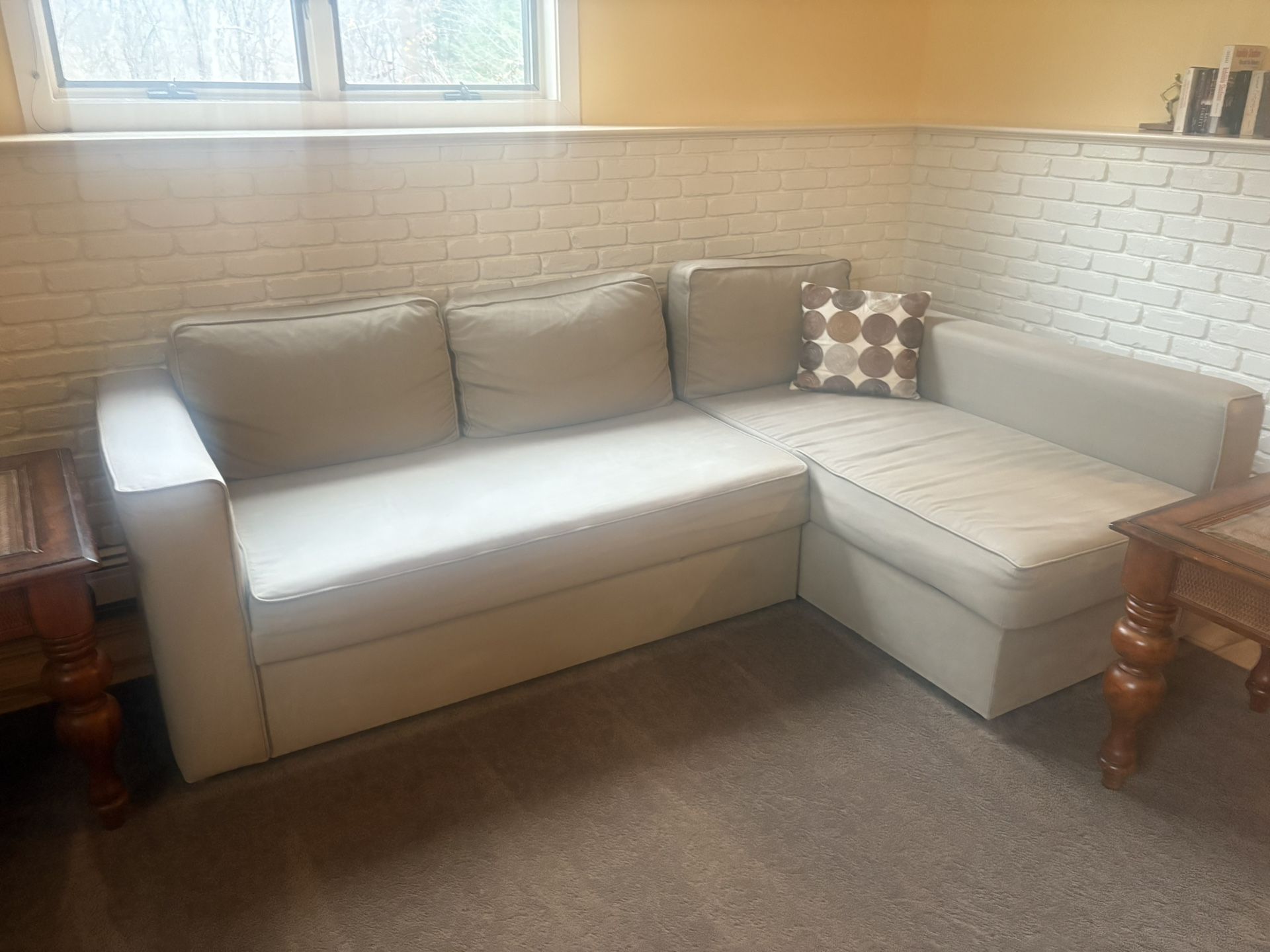 L Shape Couch/queen Size Sofa bed