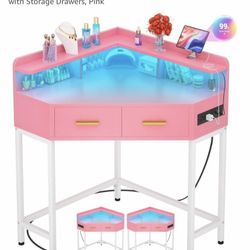 Pink desk / Vanity 