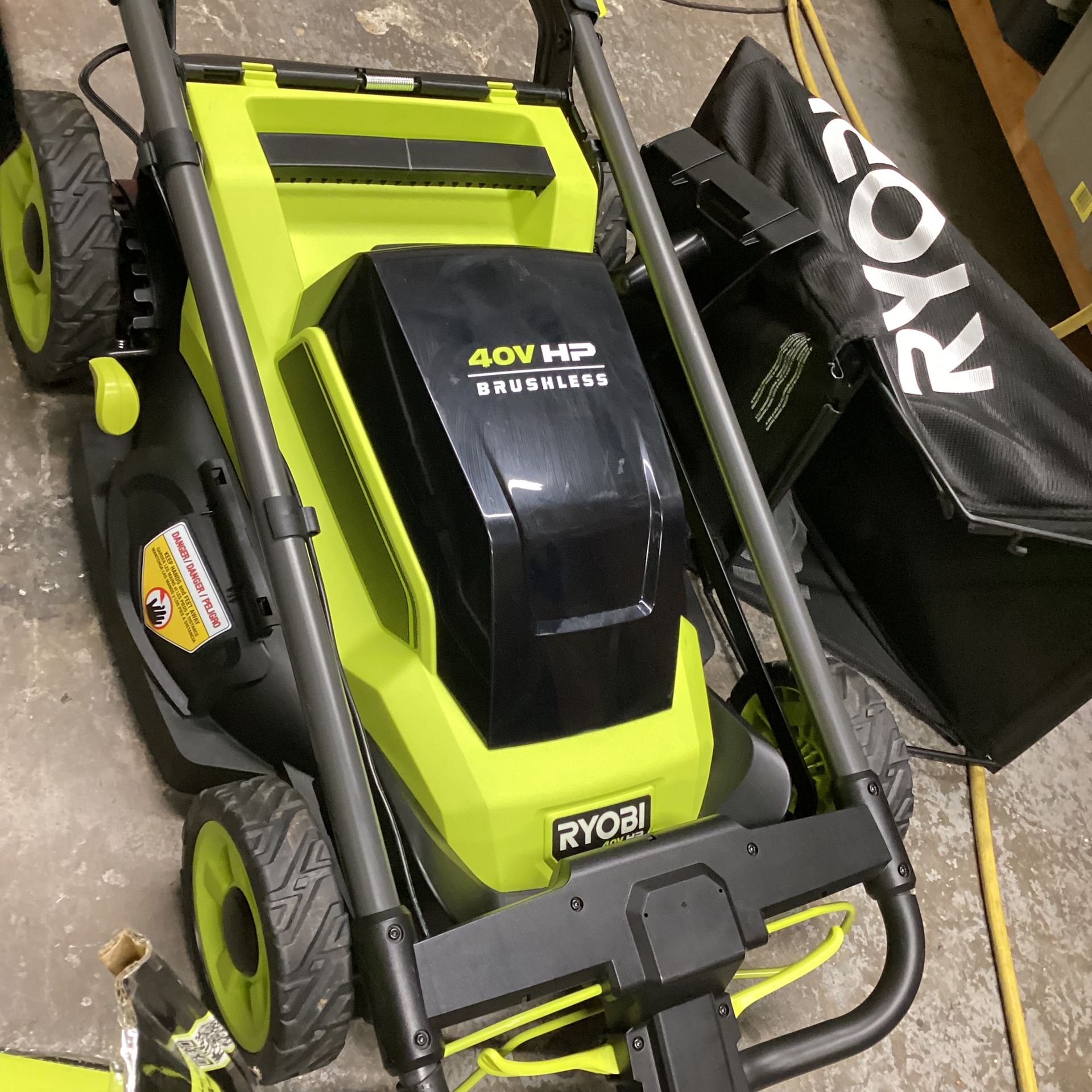 🧰🛠RYOBI 40V HP Brushless 20” SELF-PROPELLED Lawn Mower-(READ DESCRIPTION!)(Tool Only)-$190!🧰🛠