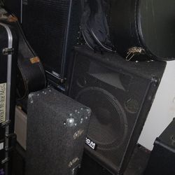 Old Amps ,mains,storage