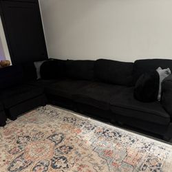 Black Big Sofa