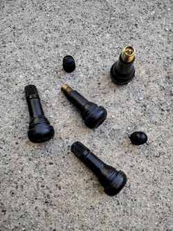 TIRE VALVE STEM SET of 4 - $5.00