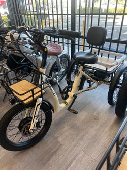 EMojo Bull Fat Tire Electric Tricycle 500W/48V (FATHERS DAY SPECIAL)