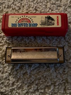 Hohner Big River Harp Made In Germany W/ Case- Key Of C