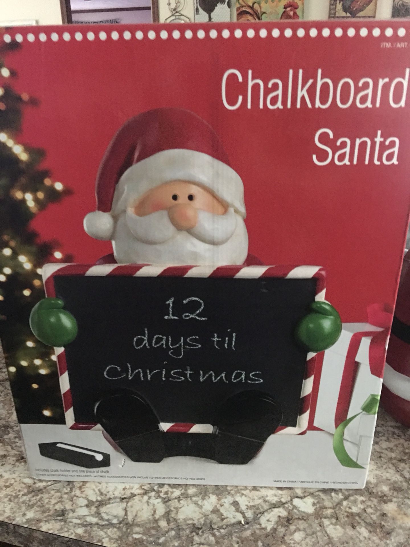 Santa’s Chalkboard