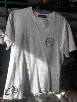 white chrome hearts t-shirt