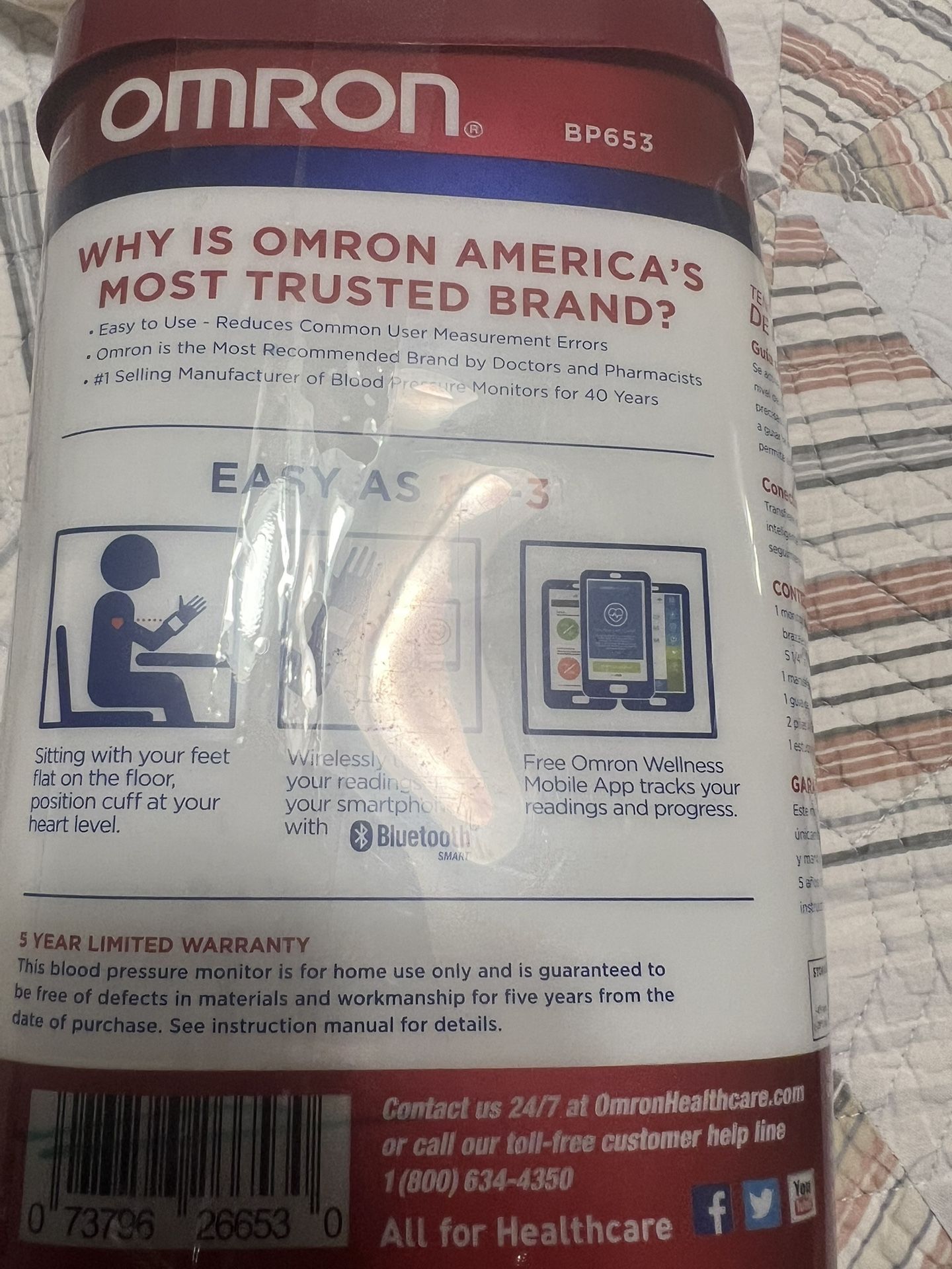 Wrist Blood Pressure Monitor (OMRON)