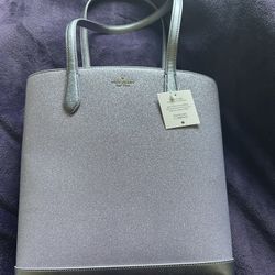 Kate Spade Tinsel Lilac First Tote
