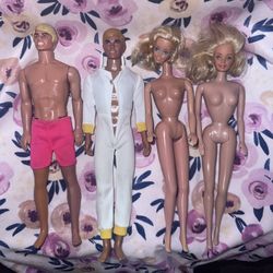 Vintage Ken Dolls and Barbie