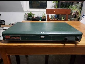 Coleman 2 burner propane stove

