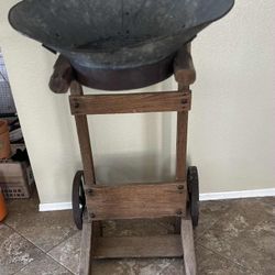 Antique Grain Sorter And Sacker