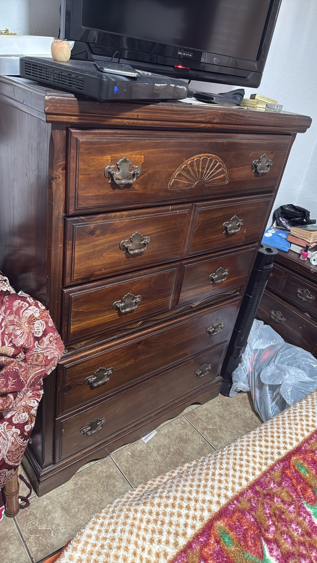 Five Wooden Dresser