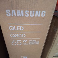 SAMSUNG 65"INCH QLED 4K Q80D 