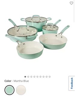 Martha Stewart Cosette 8 piece cookware set