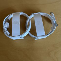 Apple Lightening USB Cables