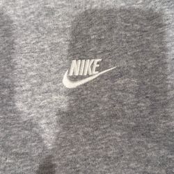 Men’s Gray Large Nike Crewneck Sweatshirt 