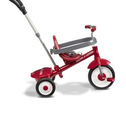 Trikes 3 in 1 radio flyer with belt and adjustable push handle