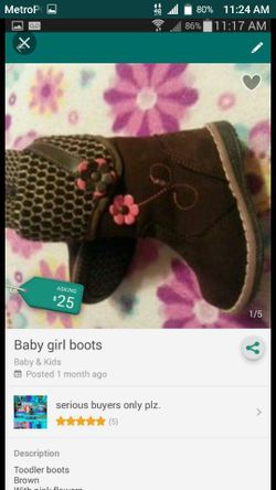 Girl boots