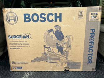 Bosch 12” Cordless Glide Miter Saw