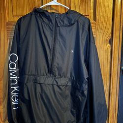 Calvin Klein Windbreaker Size M Black 