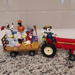 Disney Ertl Mickey Mouse +Friends Halloween Hayride Die-Cast Figurine 