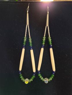 💚Native American Seahawks Earrings
