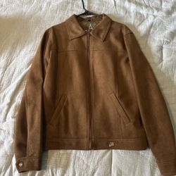 Mens Suede Jacket- EMPORIO COLLEZIONE