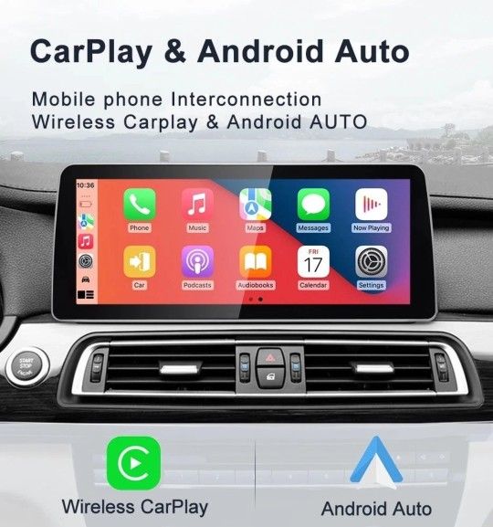 12.3" Android 13 Screen Carplay Auto Radio Multimedia For BMW 7 Series F01 F02