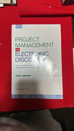 Project Management In Electronic Discovery