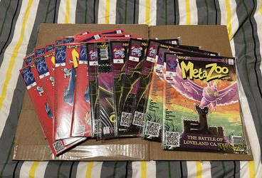 MetaZoo Cryptid Nation Comics Ch1-Ch3 - Lot of 17 Brand New and Sealed