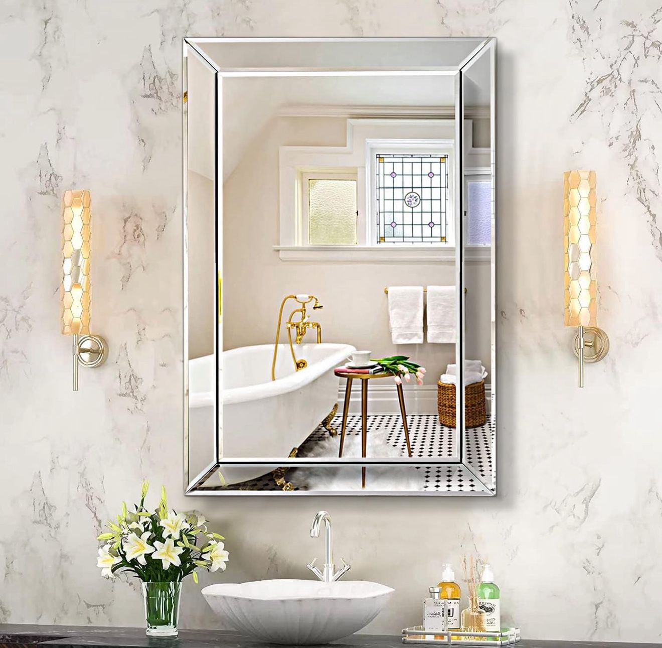 New 20x30 Polished Beveled Edge Mirror