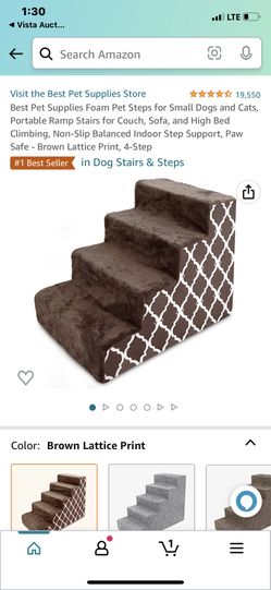 Pet Stairs By Best Pet Supplies - Material Foam stairs