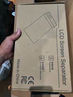 Lcd screen separator.