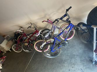 Assorted bikes with minor flaws