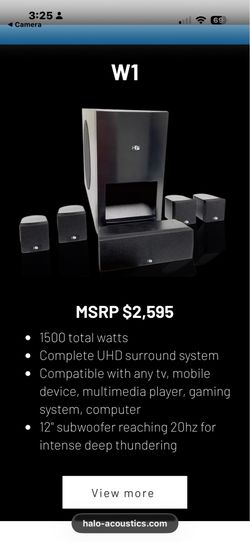 New Surround Sound System