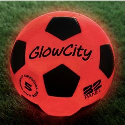 Glow In The Dark Soccer Ball, Brand New