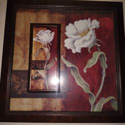 Limited Edition Artwork by Sarah Kaye
Framed Wall Decor 
(18.5 x 18.5")