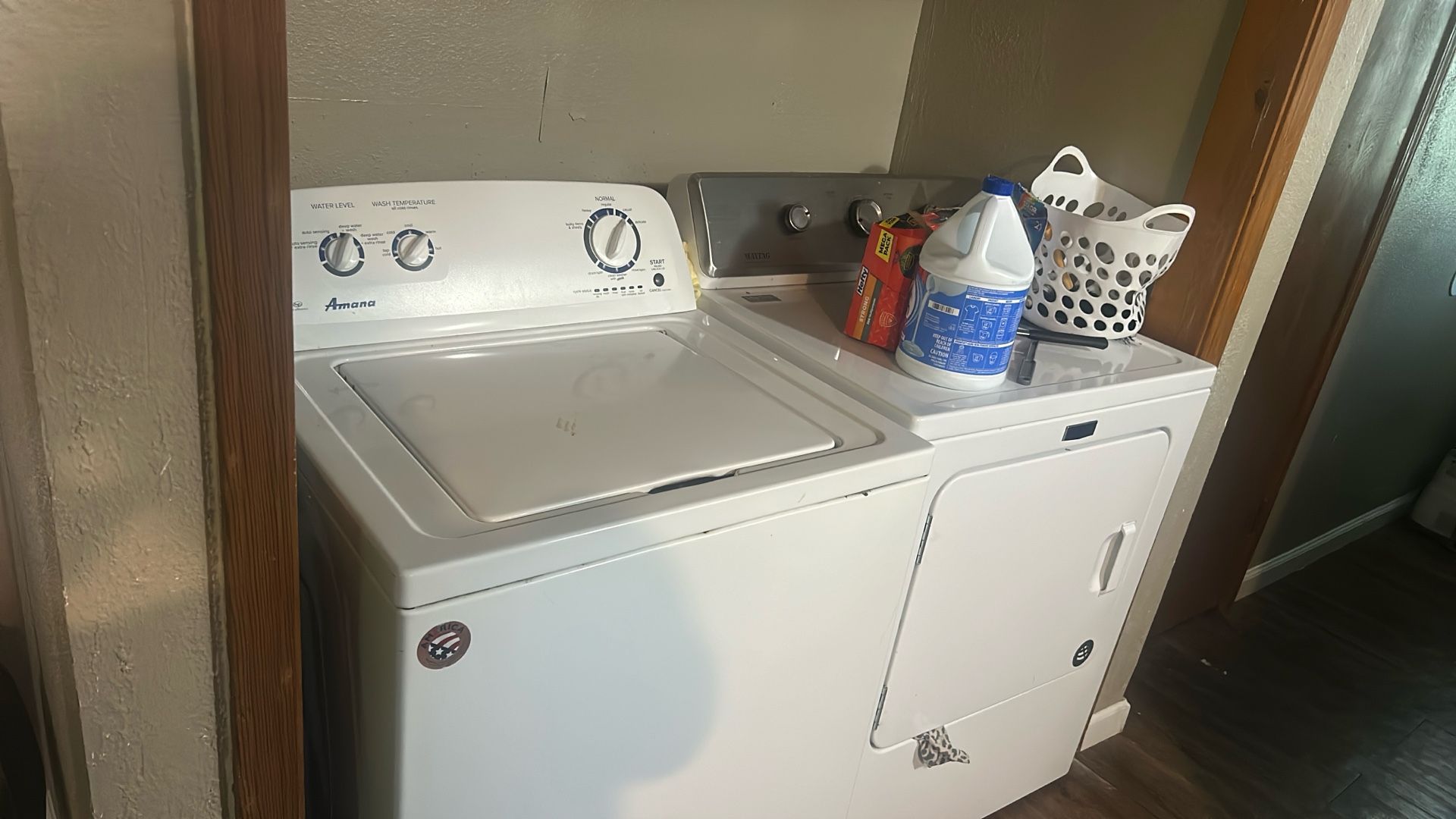 Washer &’ dryer