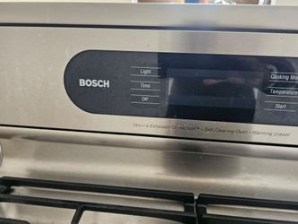 Bosch Stainless Steel Gas Range