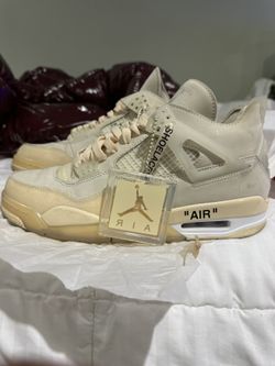Off White Jordan 4s Sail Size 11